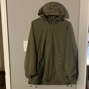 Jones New York Men's Pullover Reversible Jacket in Olive Size Medium